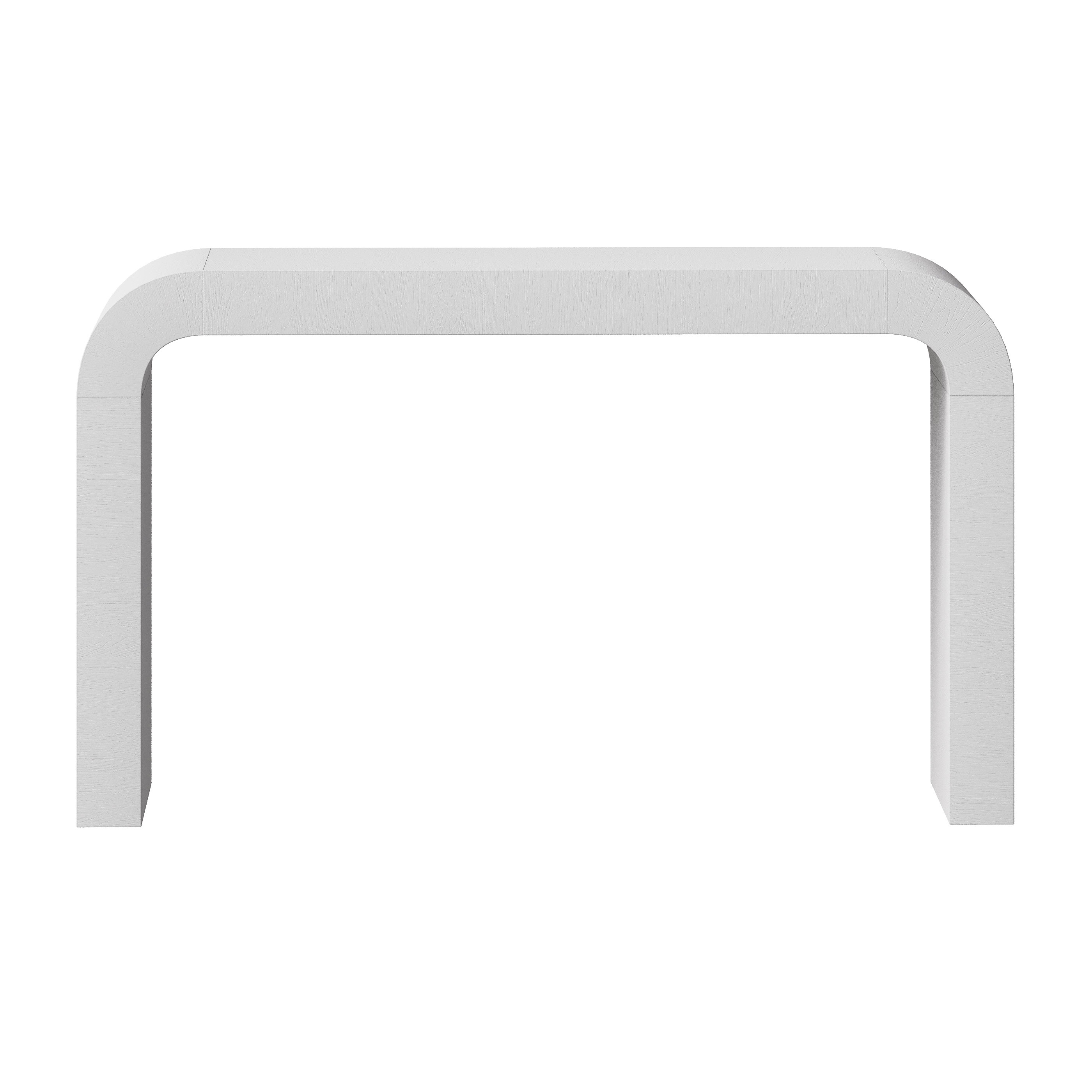速達発送★TOV Furniture★Humpコンソールテーブル White/Black Hump Console Table – TOV Furniture