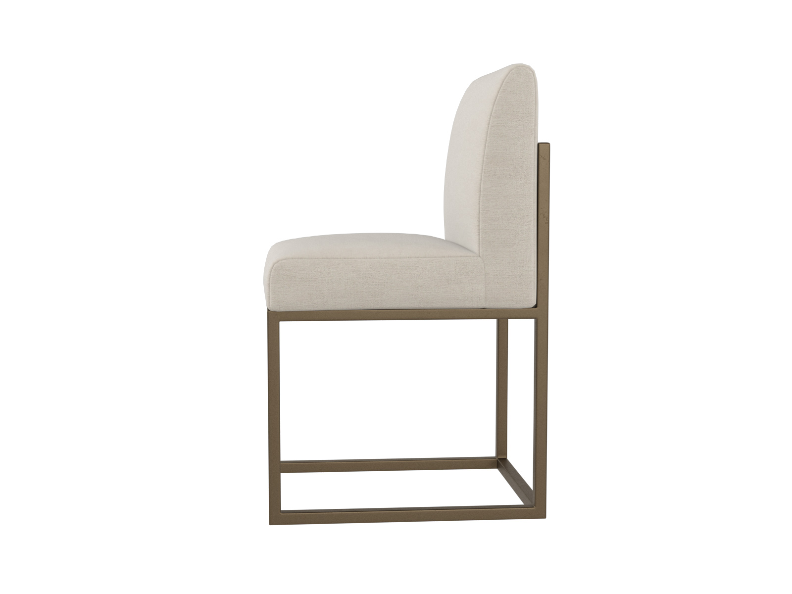 Haute Beige Linen Chair in Brass – TOV Furniture
